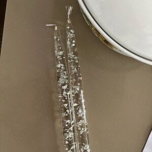 Vintage Lucite Candles 60s